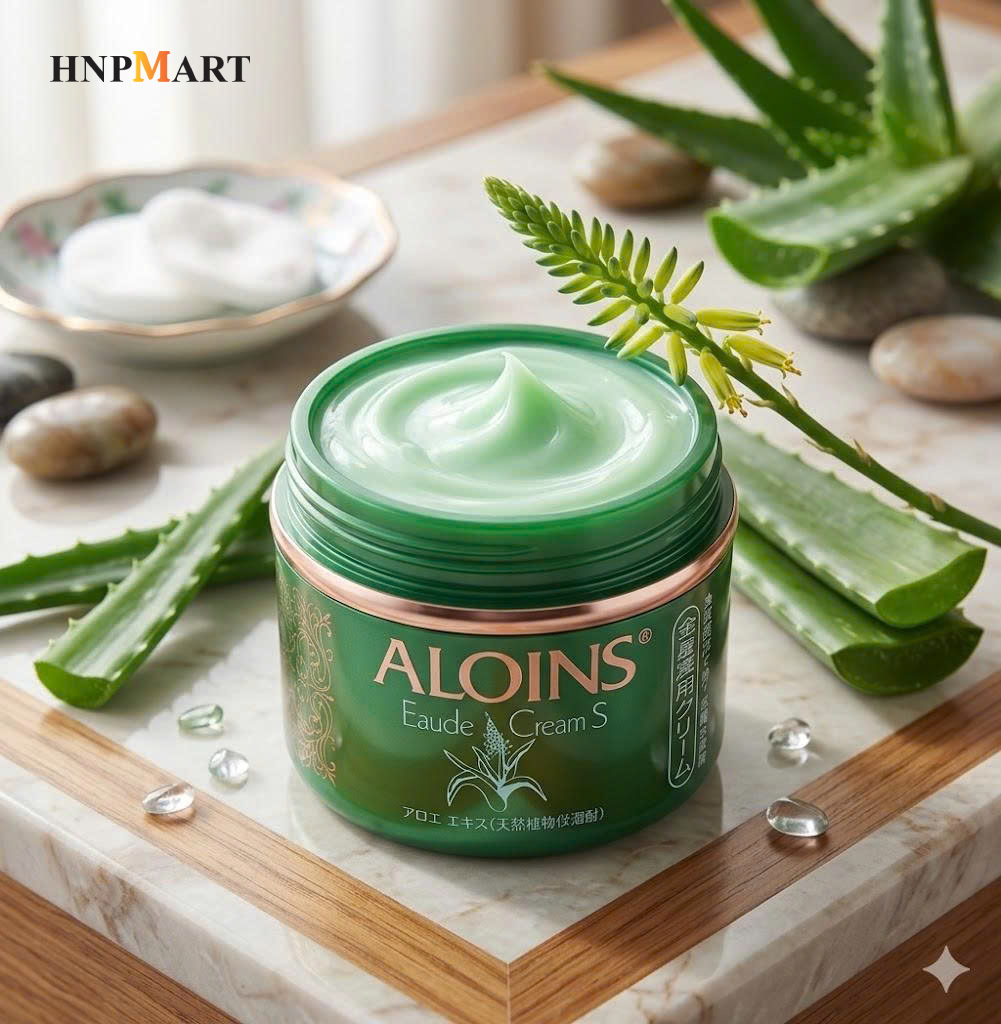 Kem dưỡng da toàn thân Aloins Cream 185g - Ảnh 4