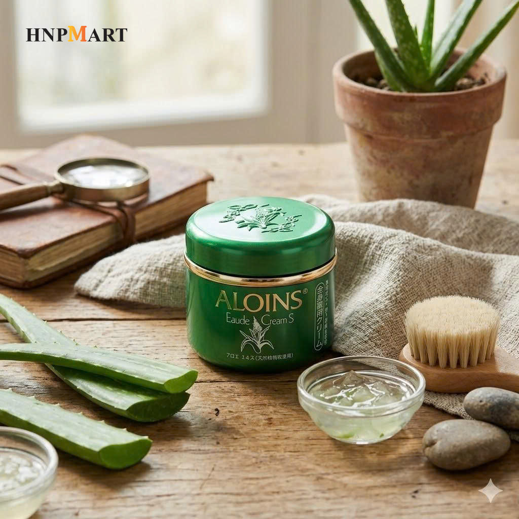 Kem dưỡng da toàn thân Aloins Cream 185g - Ảnh 5