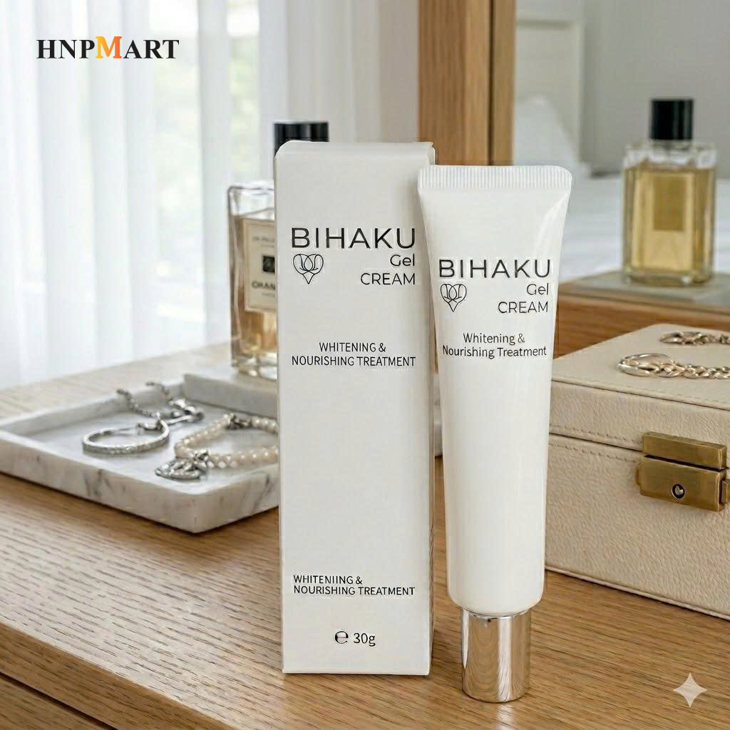 Kem Dưỡng Sáng Mờ Nám Bihaku Gel Cream 30g - Ảnh 5