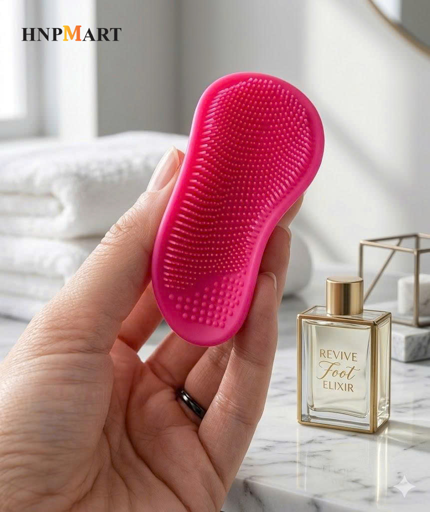 Miếng rửa mặt sillicon Seiwapro Loven Make Cleansing Pad Nhật Bản - Ảnh 5