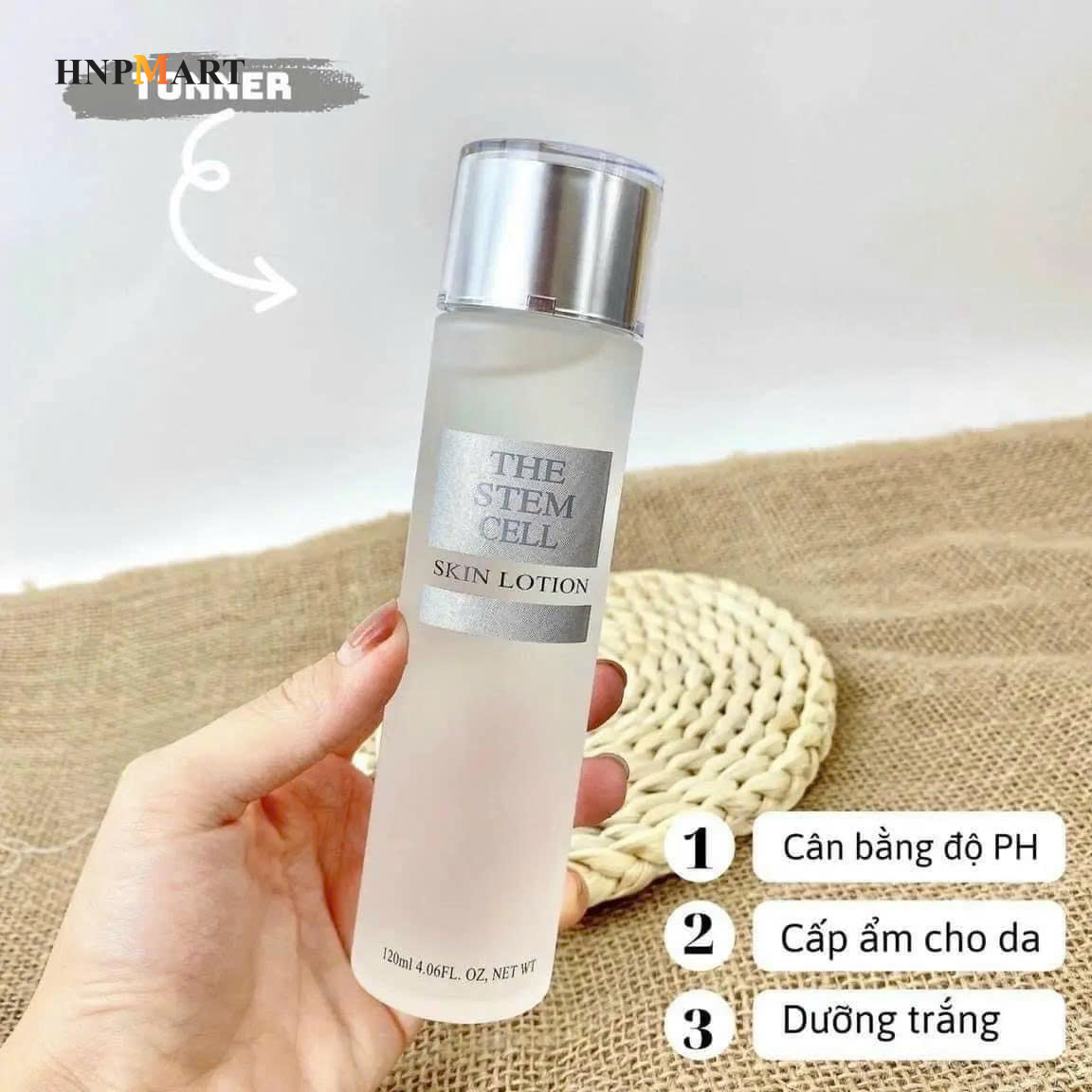 Nước hoa hồng The Stem Cell Skin Lotion 120ml - Ảnh 4