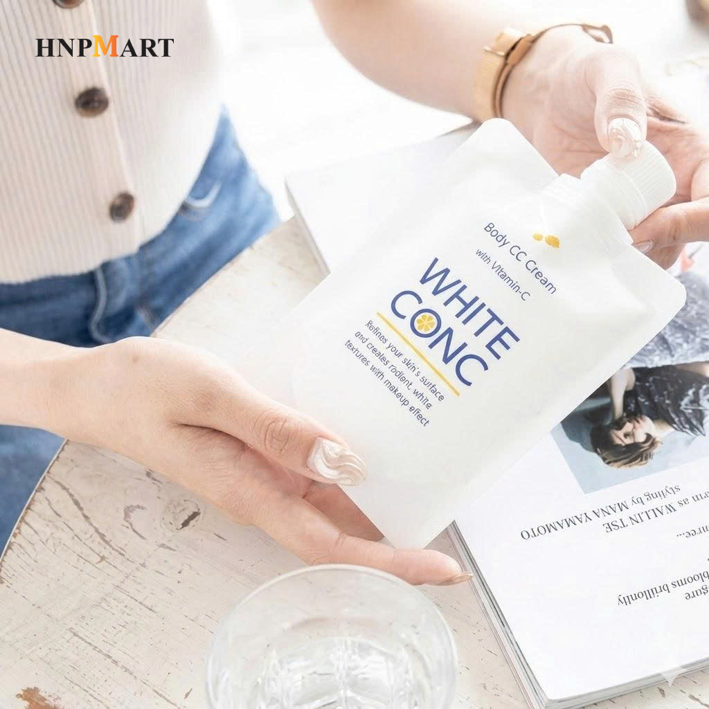 Sữa dưỡng thể trắng da Body White ConC 200g - Ảnh 4