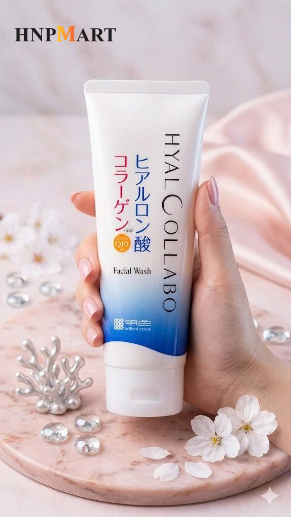Sữa Rửa Mặt Tạo Bọt Giúp Da Căng Mịn, Ngăn Ngừa Lão Hóa Meishoku 100g - Ảnh 5