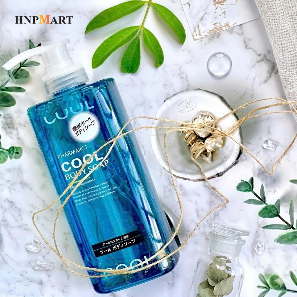Sữa tắm nam Pharmaact Cool 550ml - Ảnh 4