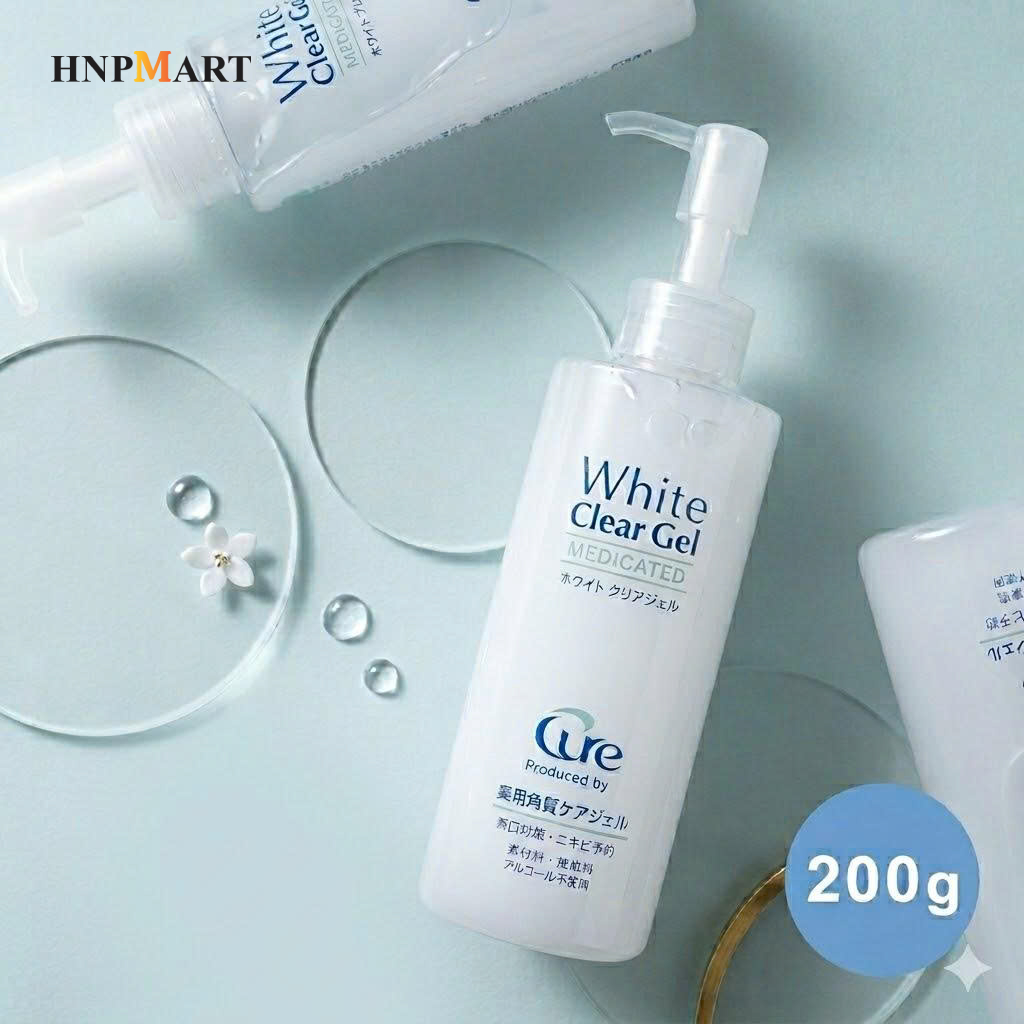 Tẩy da chết sáng da Cure White Clear 200G - Ảnh 4
