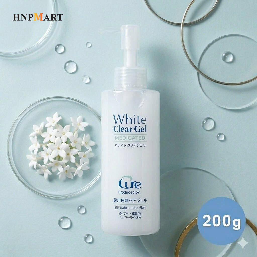 Tẩy da chết sáng da Cure White Clear 200G - Ảnh 5