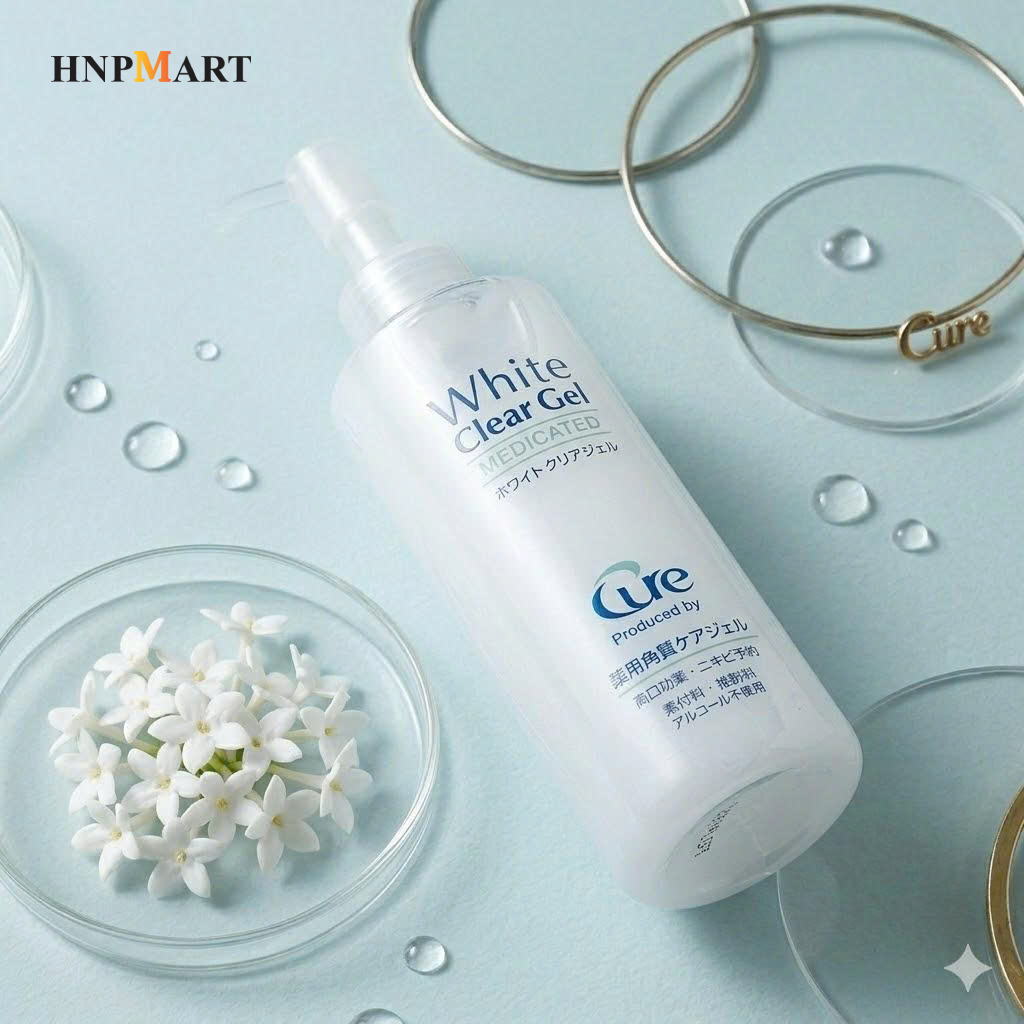 Tẩy da chết sáng da Cure White Clear 200G - Ảnh 6