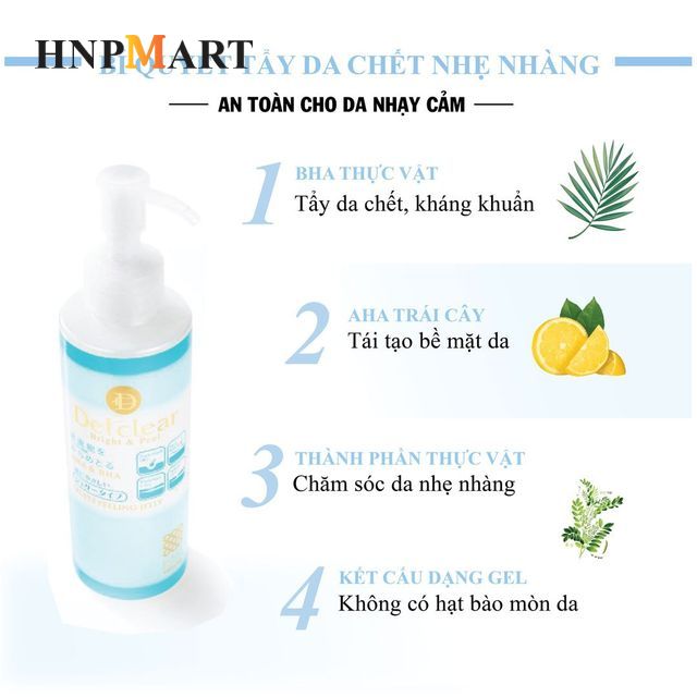 Gel Tẩy Tế Bào Chết Meishoku Detclear 180ml - Ảnh 3