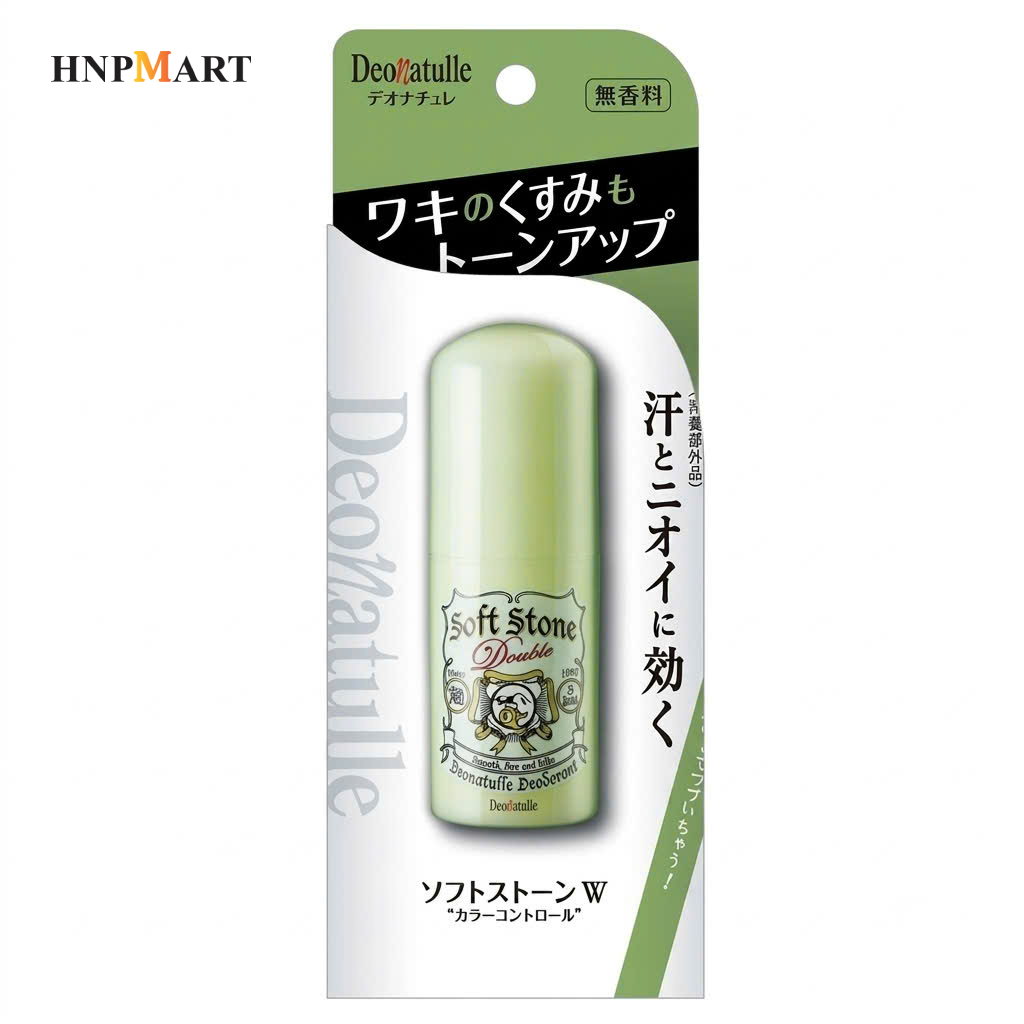 Lăn Nách khử mùi Nhật Bản đá khoáng Soft Stone 20g - Ảnh 3
