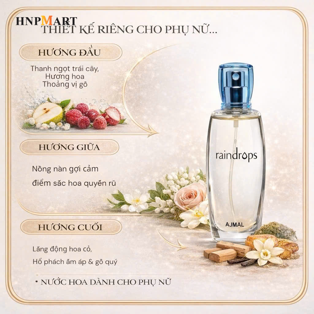 Raindrops Eau De Parfum 50ml - Ảnh 6